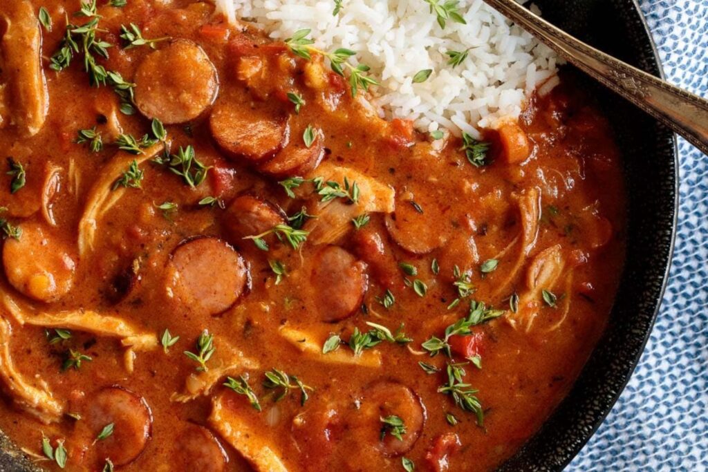 Seafood Gumbo vs. Chicken and Sausage