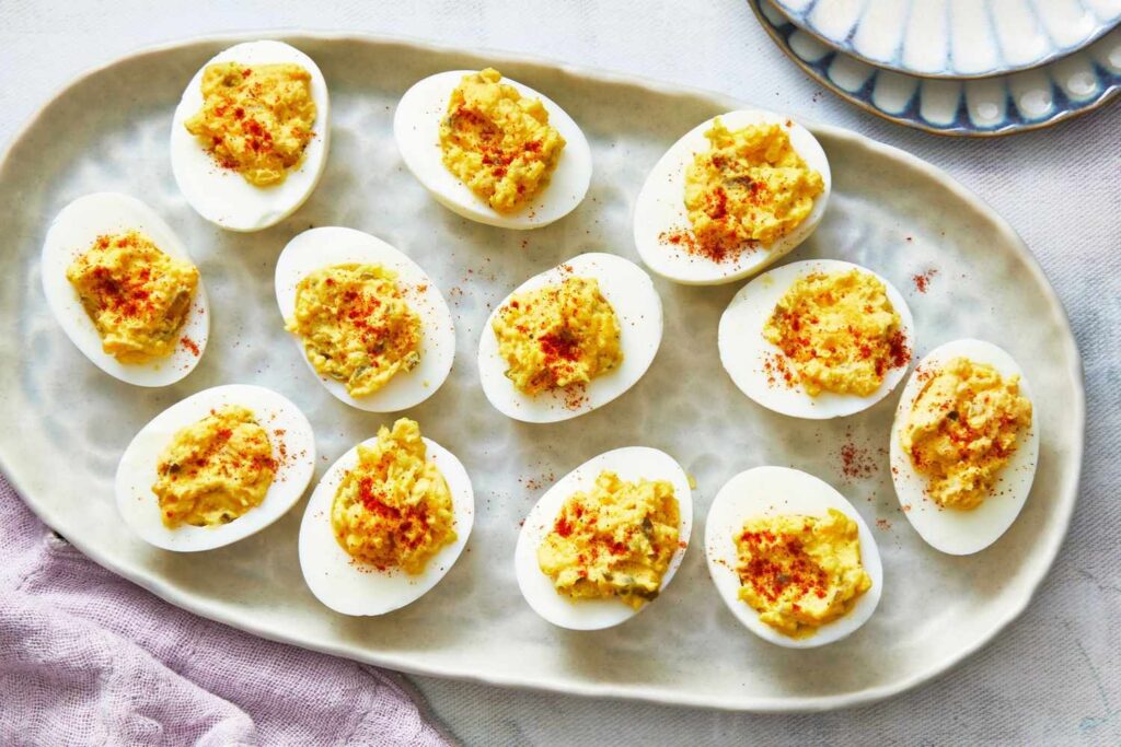 Deviled Eggs With A Modern Twist Of Traditional Easter Dinner