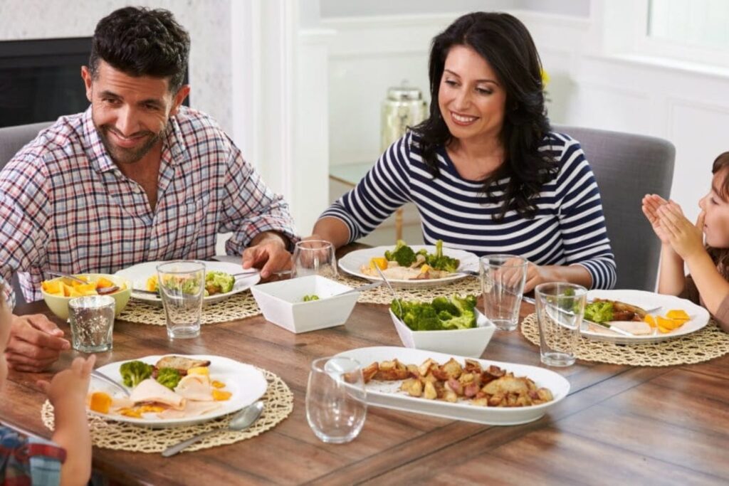 The Role Of Tradition In Family At The Dinner Table