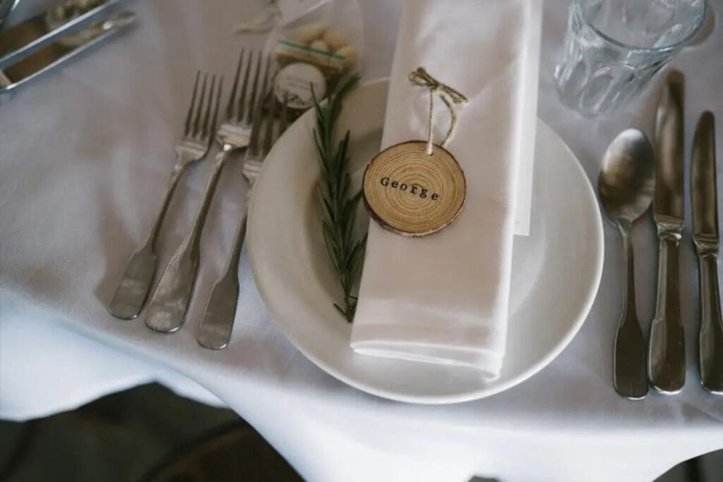 Themed Place Cards for a Personal Touch